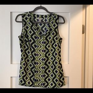 Banana Republic sleeveless blouse